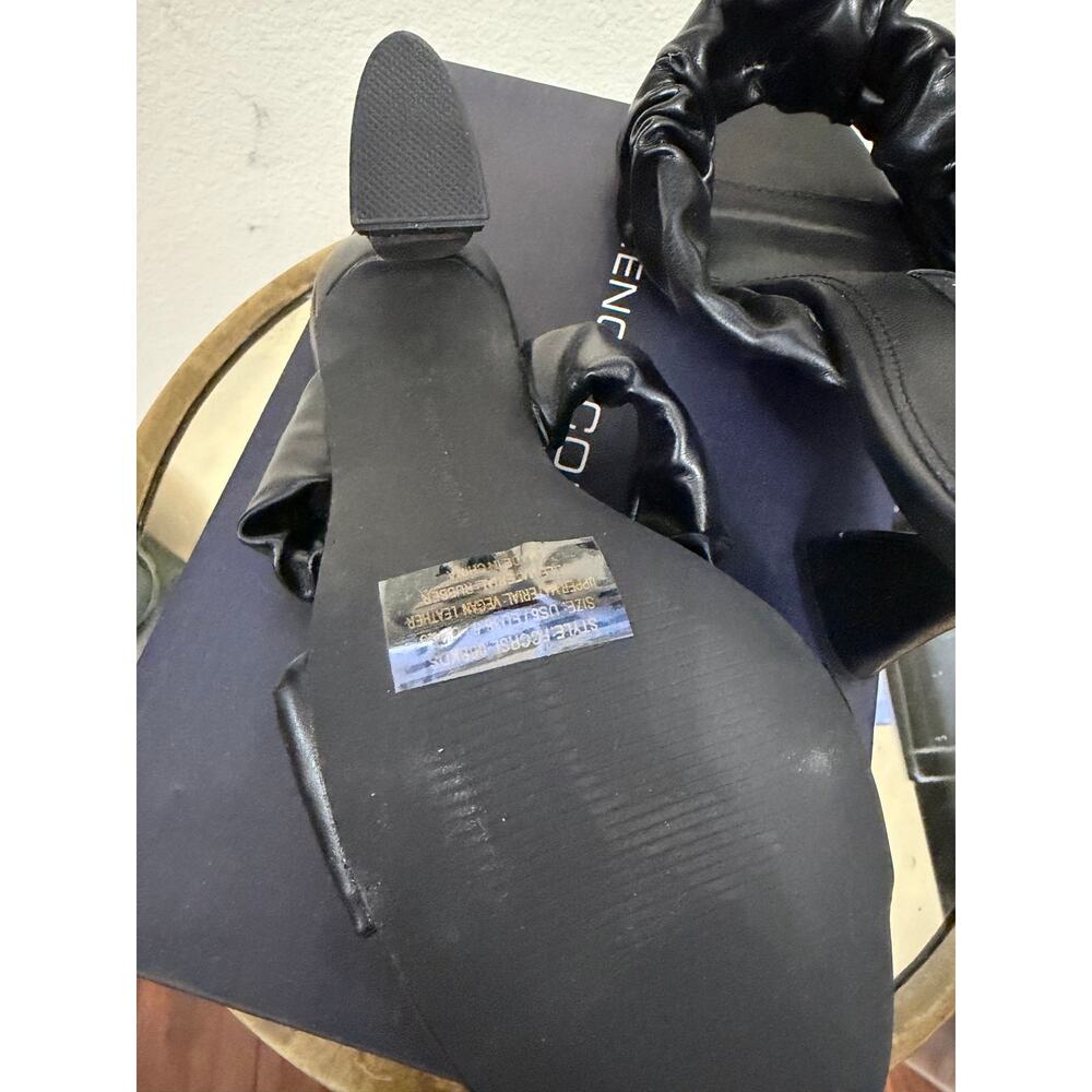 New French connection crystal sandal heel black size 6 - Picture 7 of 7